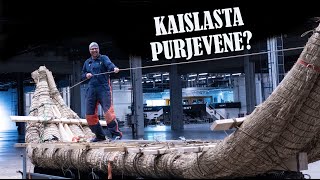 Kaislaveneellä yli Suomenlahden (osa1) - veneen rakennus