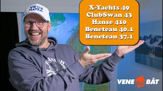 Vene 25 Båt - Venemessujen purjeveneet! Swan, X-Yachts, Hanse, Beneteau sekä Mini Transat -kisavene