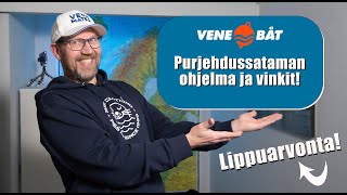 VENE 26 BÅT - Purjehdussataman ohjelma kerralla haltuun! VOITA LIPUT VENEMESSUILLE!